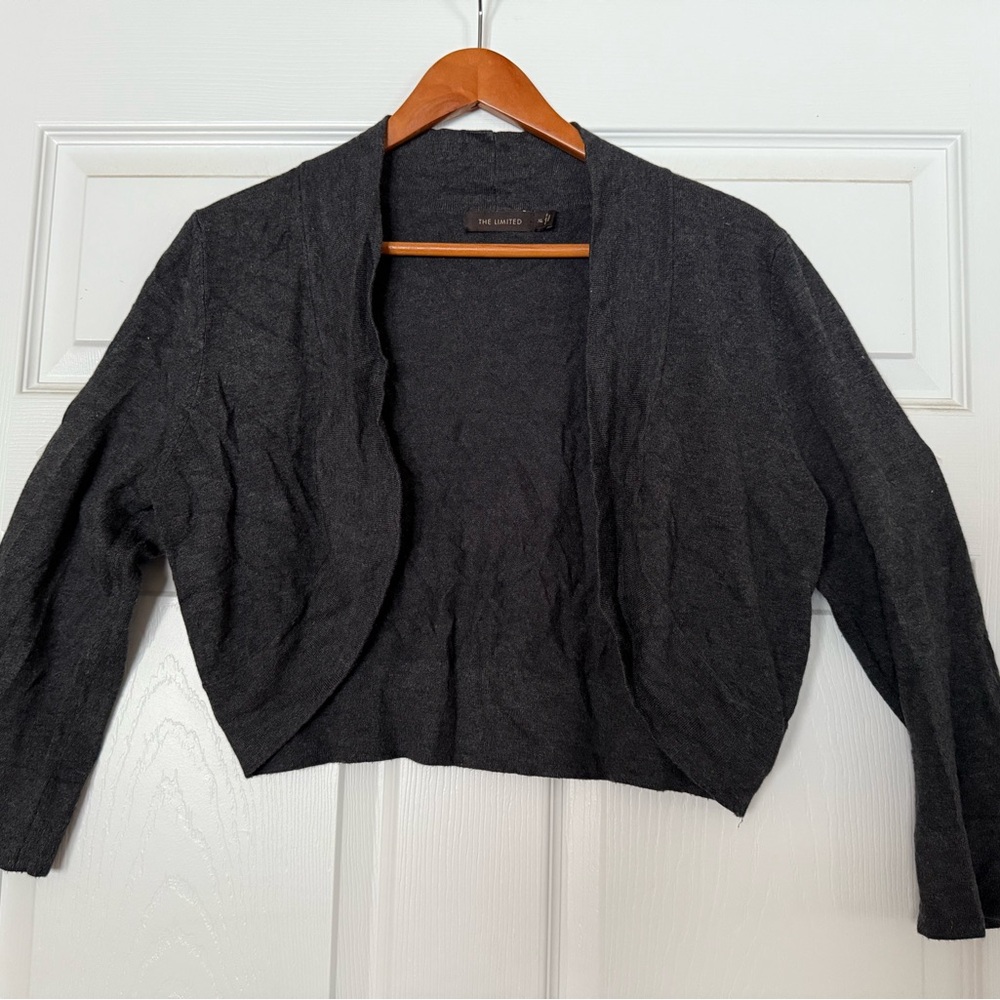 The Limited Charcoal Women's Shrug